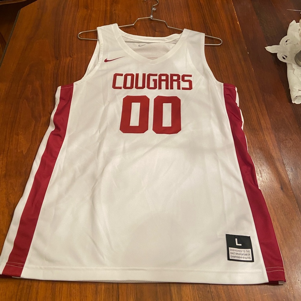 University of Houston cougars basketball Nike jersey